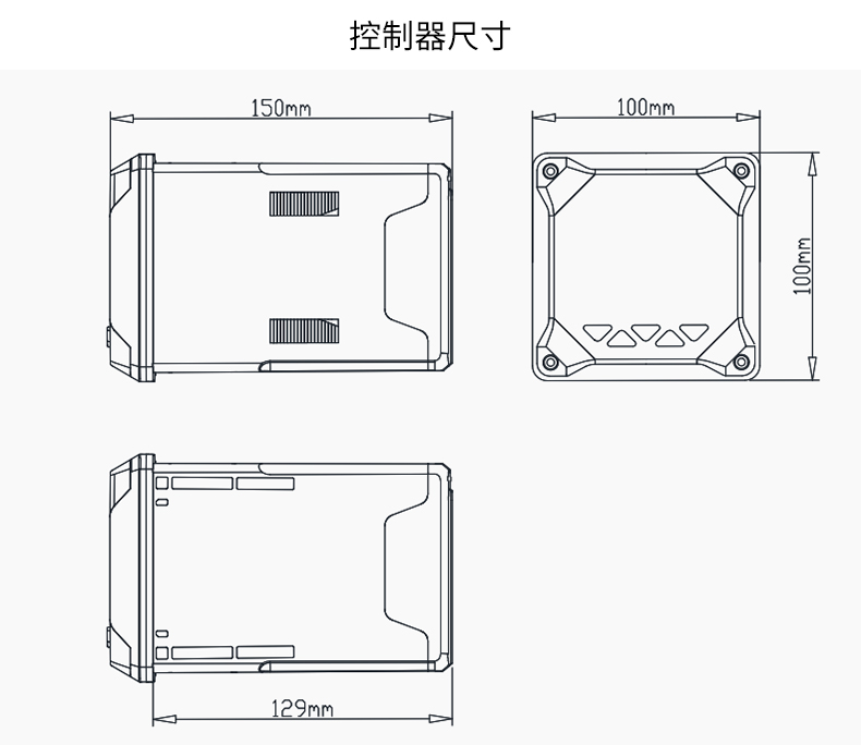 米科MIK-PTU100在线浊度检测仪表头尺寸